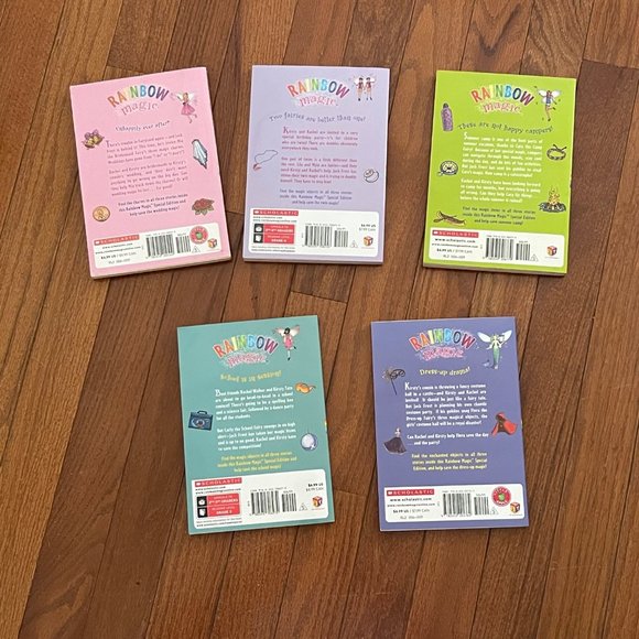 Rainbow Magic Special Edition 5 Book Lot Good Used Condition - Picture 12 of 12